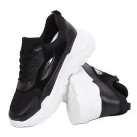 Negro PP-37 Zapatillas deportivas negras 2