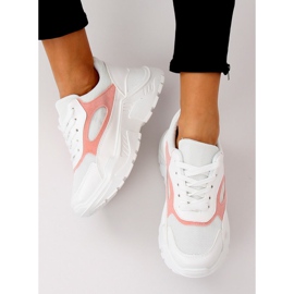 Deportivo blanco y rosa PP-37 BLANCO / ROSA 1