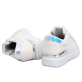 Zapatillas holográficas blancas ZF-40 White blanco 3