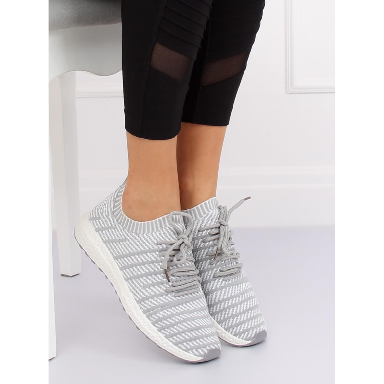 Gris HY2812 Zapatillas deportivas Light Grey 1