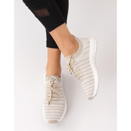 Beige HY2812 Calzado deportivo beige 3