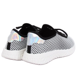 Negro PP-45 Zapatillas deportivas negras blanco 2