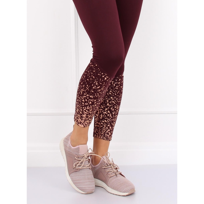 Rosa HY2820 Zapatillas deportivas rosa 1