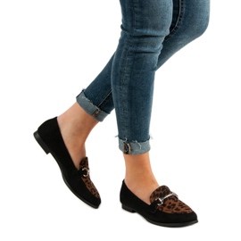 Mocasines VICES con lunares negro 3
