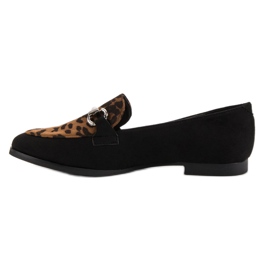 Mocasines VICES con lunares negro 5