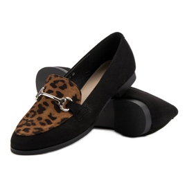 Mocasines VICES con lunares negro 6