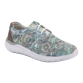 Filippo Calzado deportivo de cuero multicolor 2