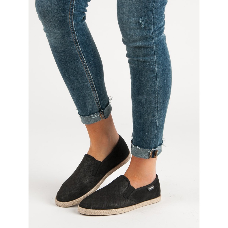 Slipons negros de MCKEYLOR 2 Slipons negros de MCKEYLOR 2