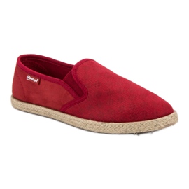MCKEYLOR Slipons burdeos rojo 5