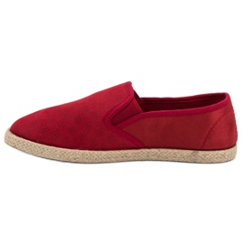 MCKEYLOR Slipons burdeos rojo 6