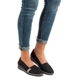 Bailarinas de textil VINCEZA negro 1