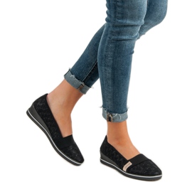 Bailarinas de textil VINCEZA negro 2