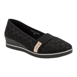 Bailarinas de textil VINCEZA negro 4