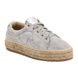 Seastar Alpargatas atadas gris 4