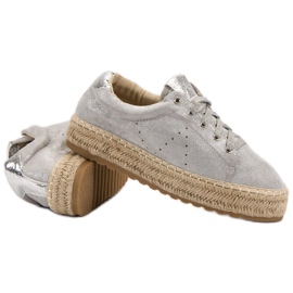 Seastar Alpargatas atadas gris 6