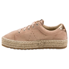 Seastar Alpargatas atadas rosado 5