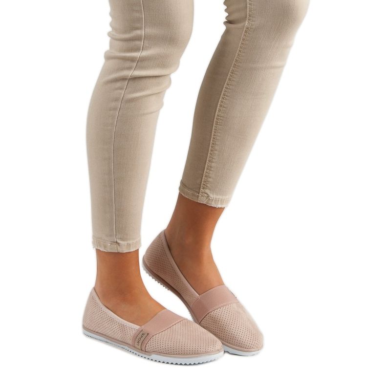 Slipons ligeros de VINCEZA rosa 2