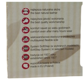 Salón mujer piel con suela flexible Arka 5137 beige 7