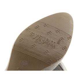 Arka Bombas Ark Women Cuero Flexible Flexible 5137 Gris 6