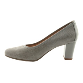 Arka Bombas Ark Women Cuero Flexible Flexible 5137 Gris 2