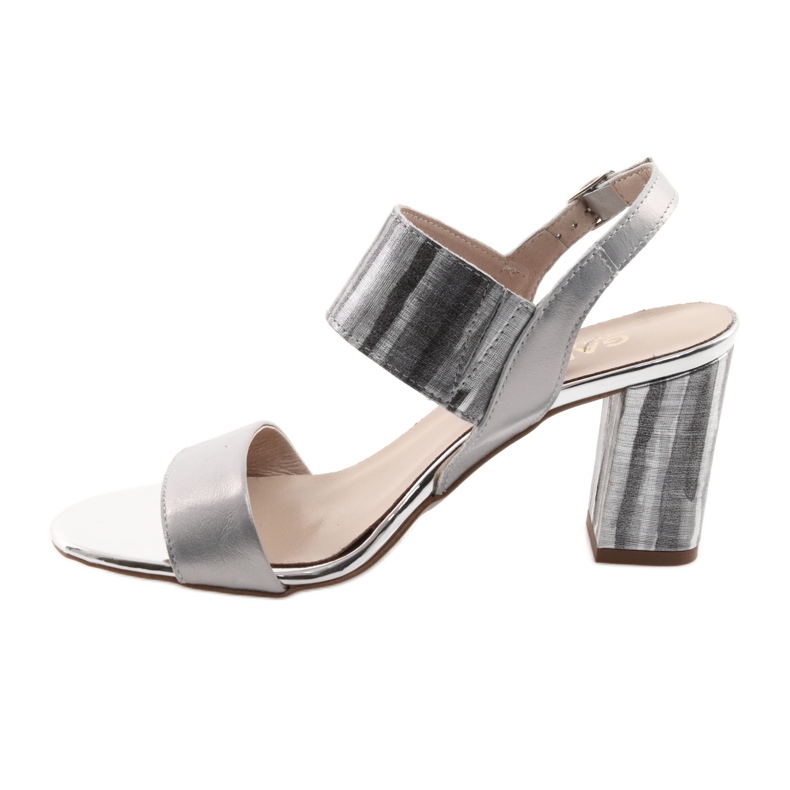 Sandalias de mujer en el puesto Gamis 3390 plata gris 2