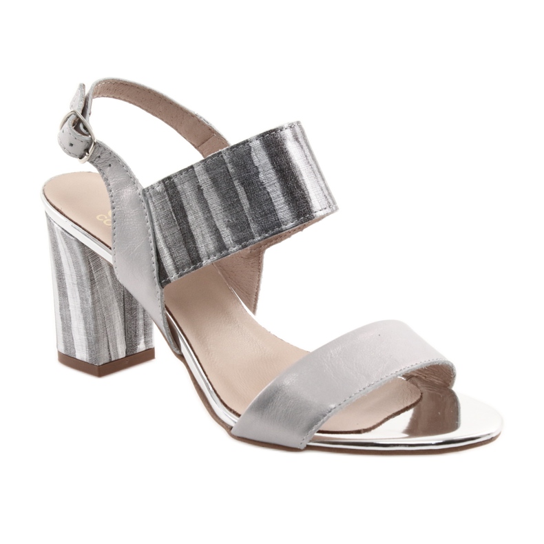 Sandalias de mujer en el puesto Gamis 3390 plata gris 1