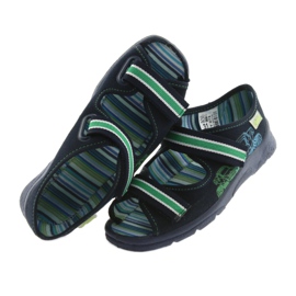 Calzado infantil befado 969X073 verde azul marino 6