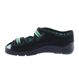 Calzado infantil befado 969X073 verde azul marino 3