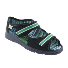 Sandalias befado calzado infantil 969X073 azul marino azul verde 1