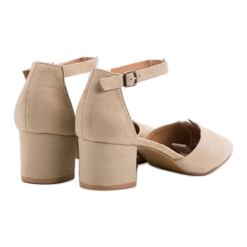 Zapatos de tacón beige en Spitz VICES 1