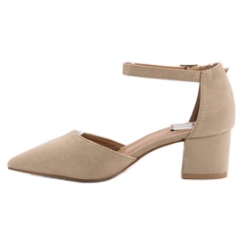 Zapatos de tacón beige en Spitz VICES 6