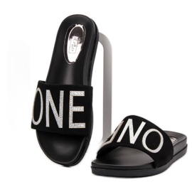 Filippo Pantuflas Black One negro 1