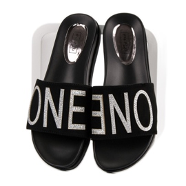 Filippo Pantuflas Black One negro 2 Filippo Pantuflas Black One negro 2