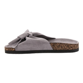 Zapatillas VINCEZA Con Lazo gris 4