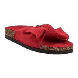 Zapatillas VINCEZA Con Lazo rojo 4