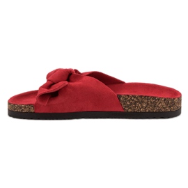 Zapatillas VINCEZA Con Lazo rojo 5