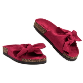 Zapatillas VINCEZA Con Lazo rosado 5
