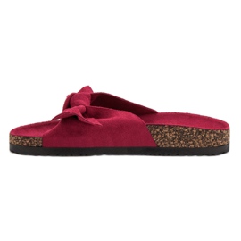 Zapatillas VINCEZA Con Lazo rosado 2