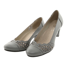 Salón calado para mujer Gregors 745 gris 2