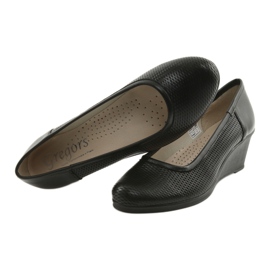 Zapatos para mujer cuña Gregors 763 negro 5