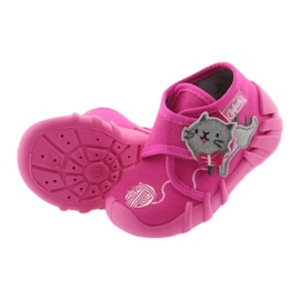 Calzado infantil befado 523P013 rosa gris 5