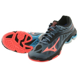 Zapatillas de voleibol Mizuno Wave Lighting Z4 W V1GC180065 gris 4