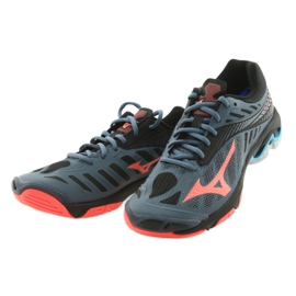 Zapatillas de voleibol Mizuno Wave Lighting Z4 W V1GC180065 gris 3