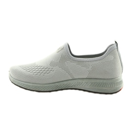 Zapatillas Deportivas Grises Slip Grey DK SA089 rojo 2