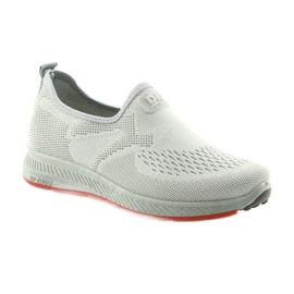Zapatillas Deportivas Grises Slip Grey DK SA089 rojo 1