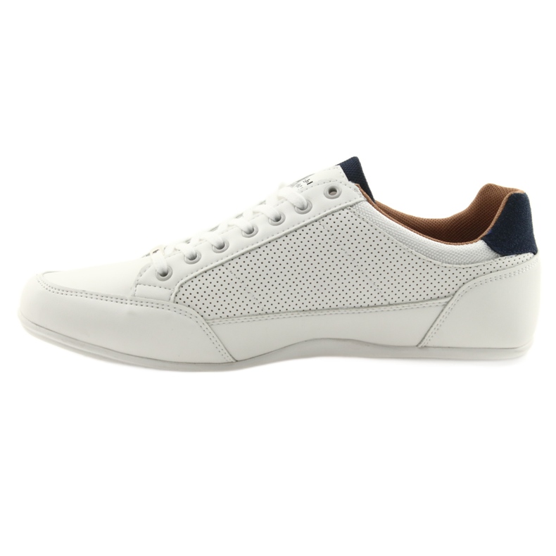 Zapatillas sport hombre mckey 901 blanco rojo azul marino 2