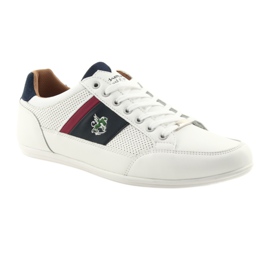 Zapatillas sport hombre mckey 901 blanco rojo azul marino 1