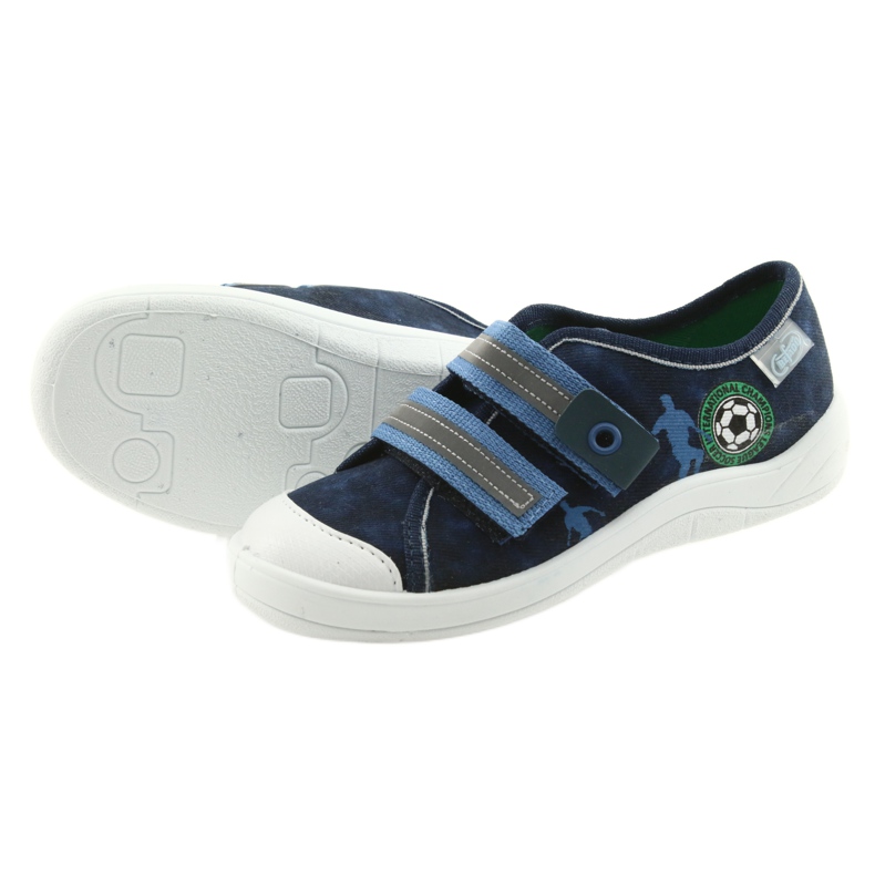 Zapatillas de niños befado 672X063 bola azul azul marino 5