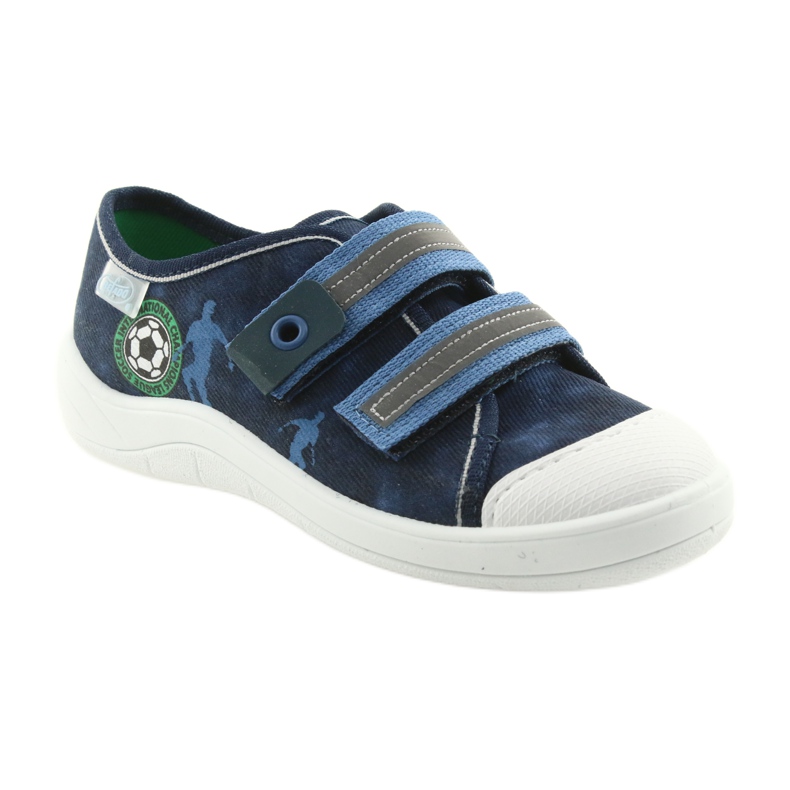 Zapatillas de niños befado 672X063 bola azul azul marino 1