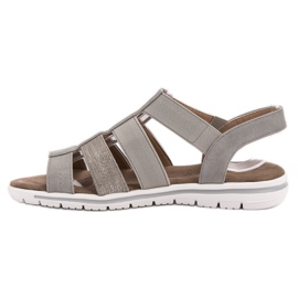 Sandalias ligeras VINCEZA gris 8